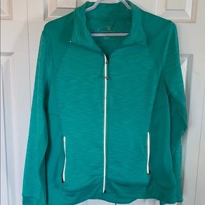 fitted workout jacket